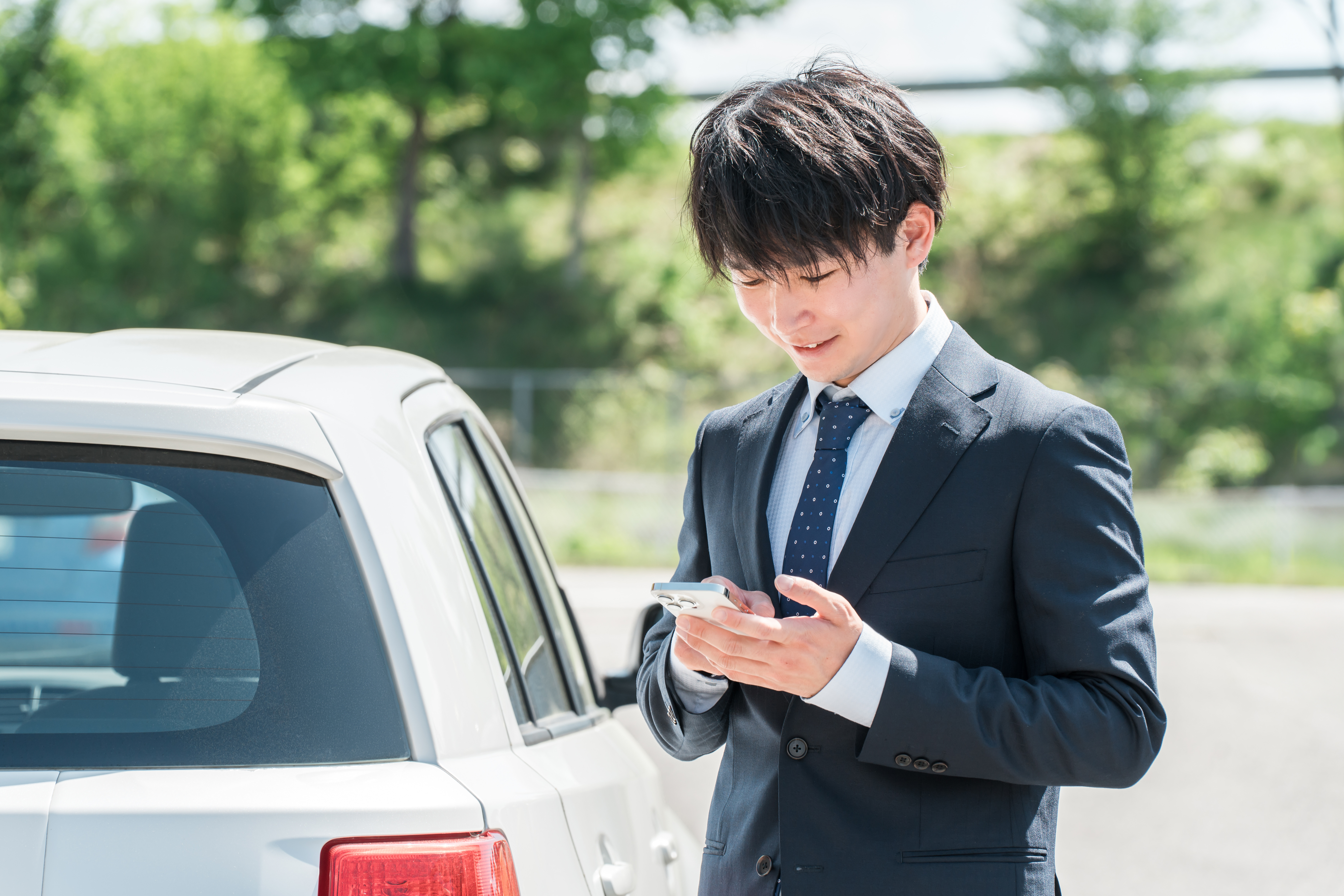 外出先での即時チャット対応