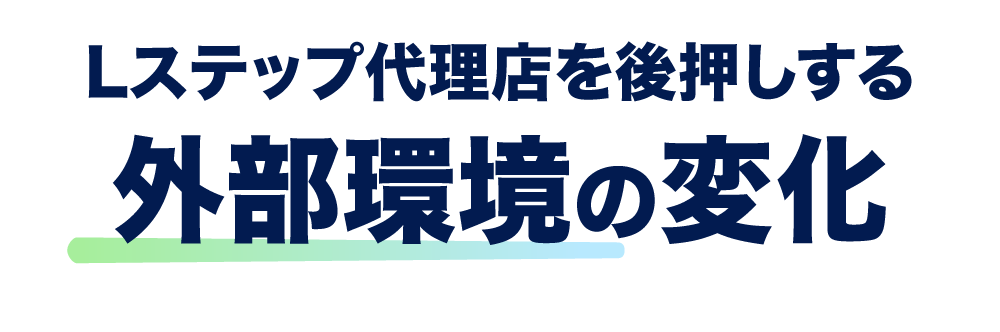 外部環境の変化