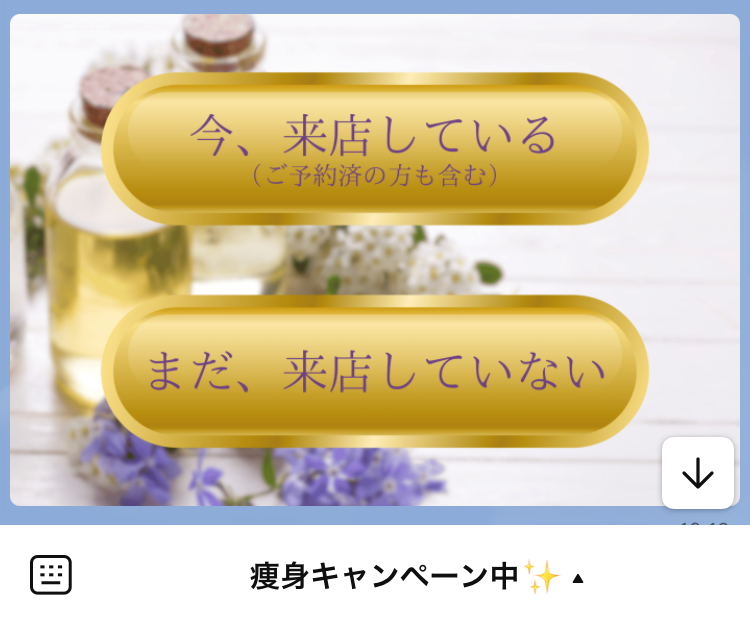 来店しているしていない