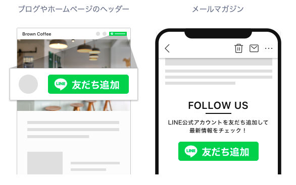 LINEのQRコードの設置場所アイデア