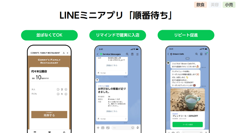 LINEミニアプリ