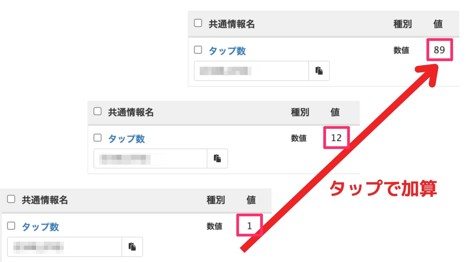 リッチメニューやカールセルのタップ集計設定