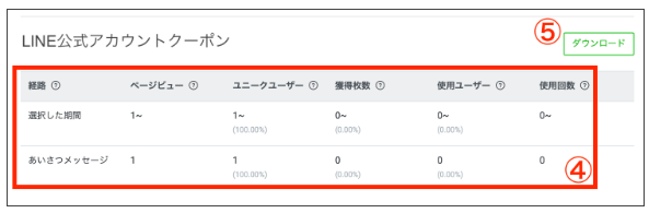 CSVでデータを出力