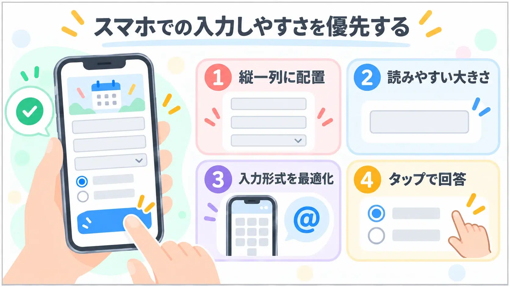 イベント応募フォームの解説画像