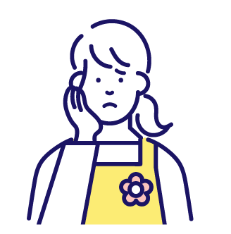 悩んでいる女性