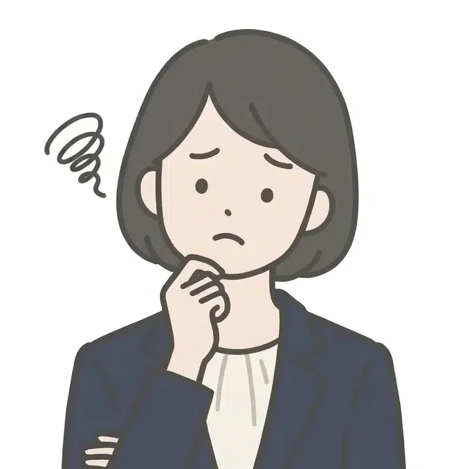 悩む女性